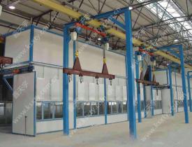 電泳生產線烘干固化設備