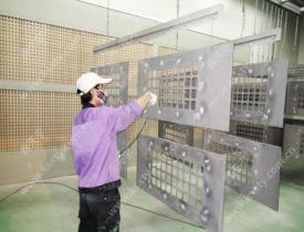 水簾柜噴漆臺設備