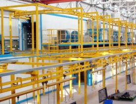 粉末噴塑流水線怎樣才能減少噴涂廢粉？